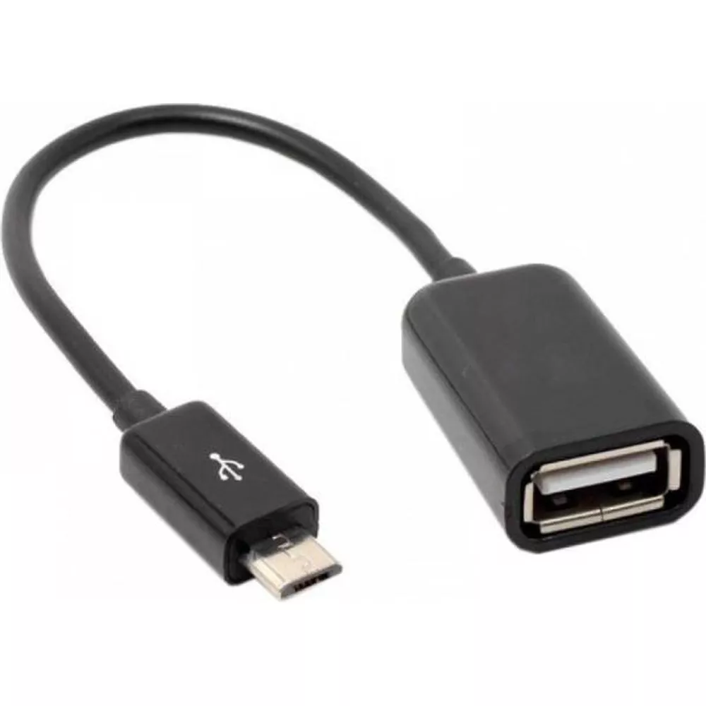 Cable adaptador micro USB a USB hembra OTG - 104878