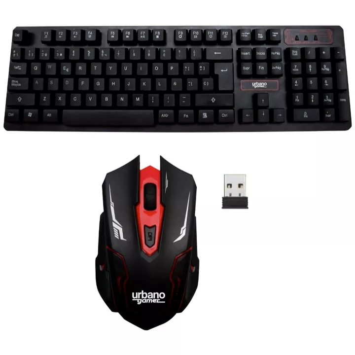 Combo Teclado Mouse Gamer  - UD-DDES25