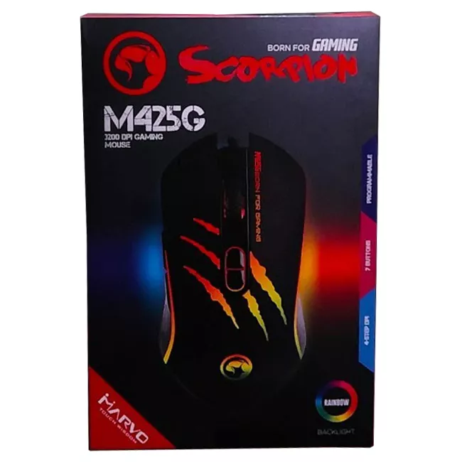 Mouse Gamer Scorpion LED M425G   -     107859 DDN22