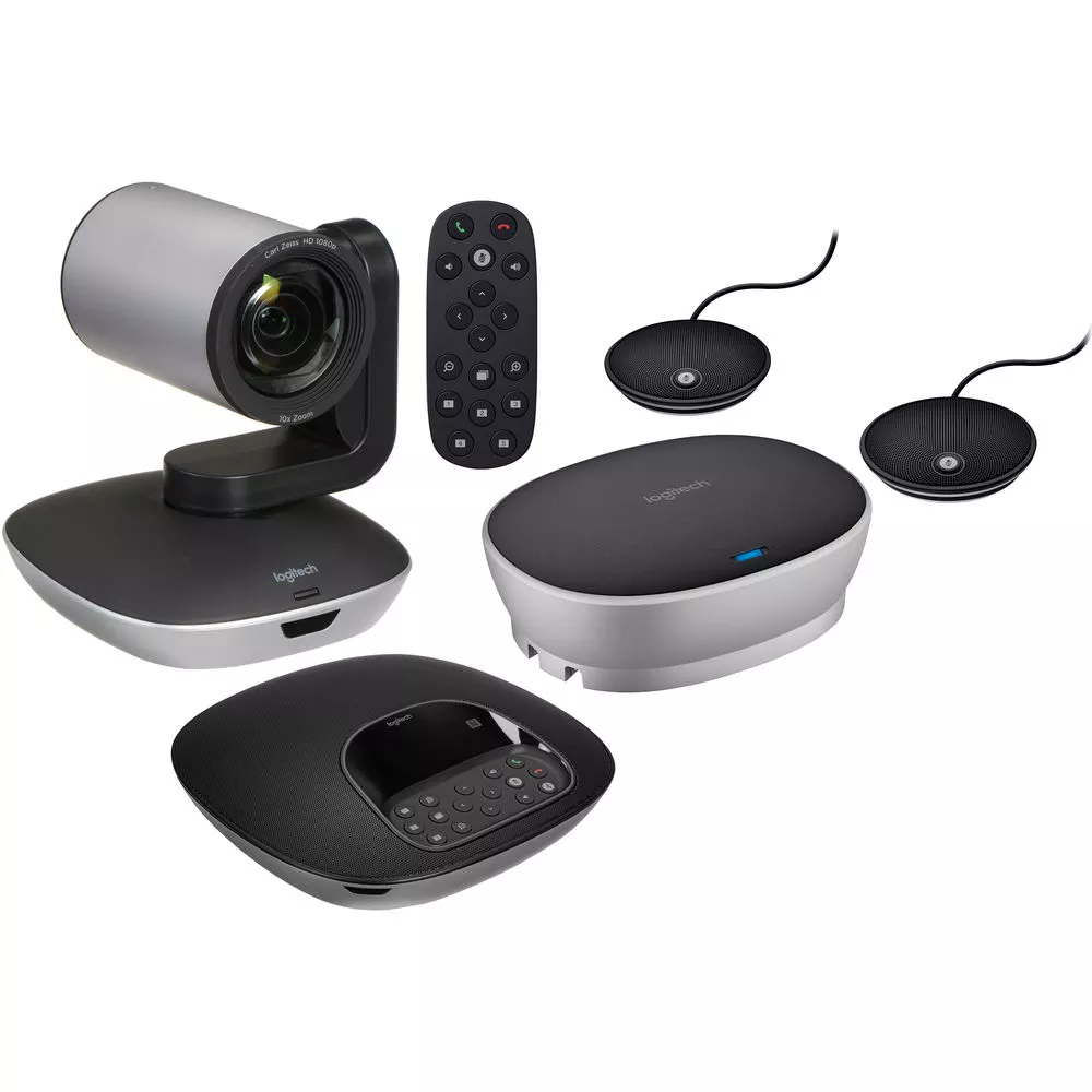 Logitech Group Bundle Sistema de Videoconferencia(Includes expansion mics)  - 960-001060