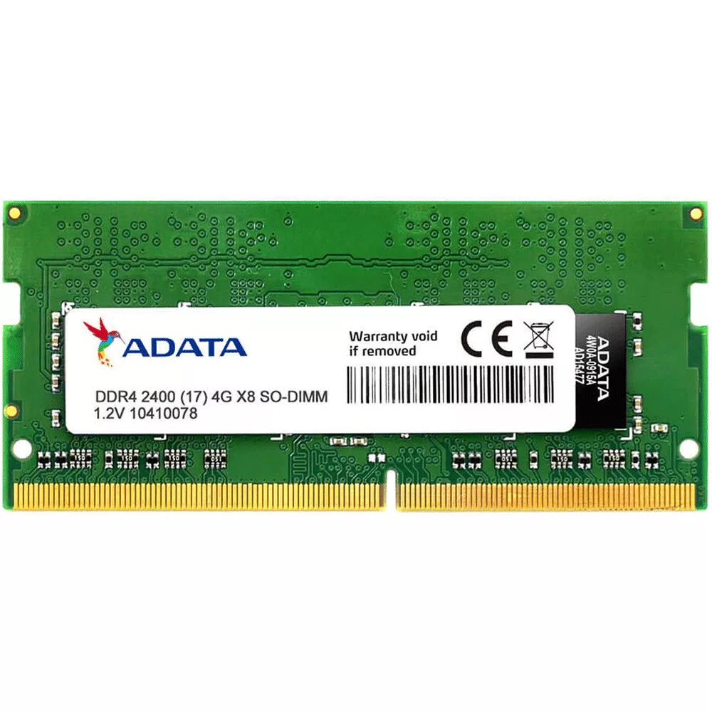 Sodimm 4GB DDR4 2666Mhz Adata, 260-pin SO-DIMM, 1.2V - AD4S2666J4G19-S