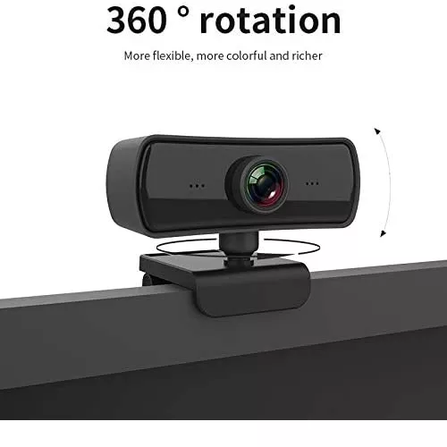 Camara Web o WebCam C3 400W Pixels 2K de 1080p con Microfono y Autofoco - 44934
