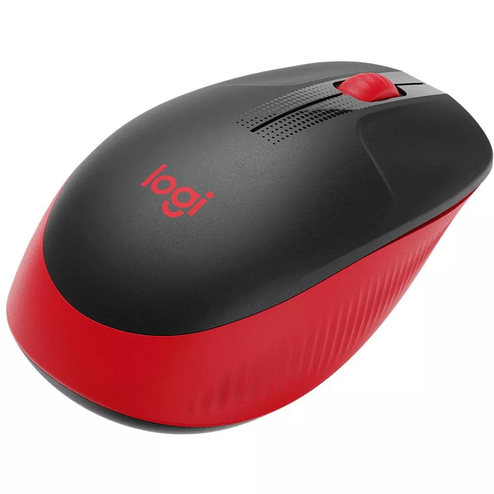 Mouse Inalámbrico Logitech Rojo M190 USB - 910-005904 BTSOF22