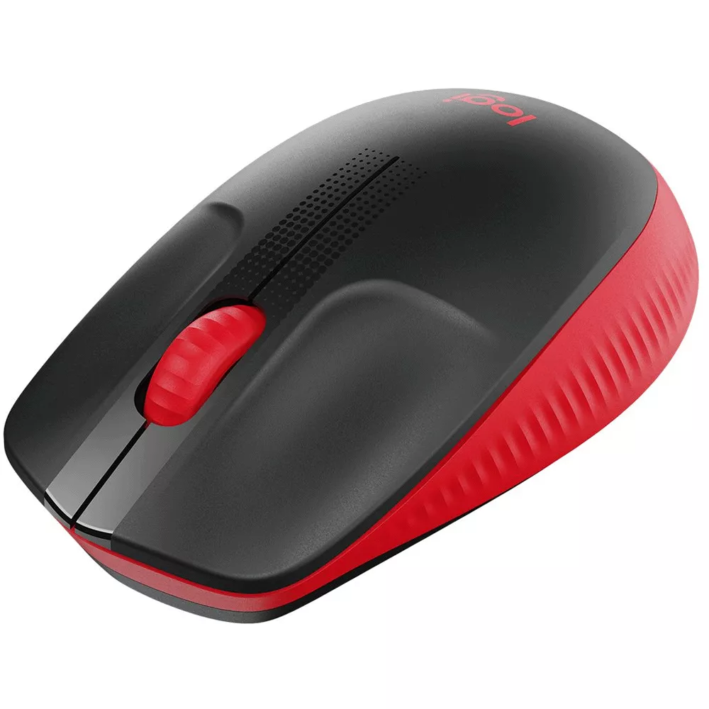 Mouse Inalámbrico Logitech Rojo M190 USB - 910-005904 BTSOF22
