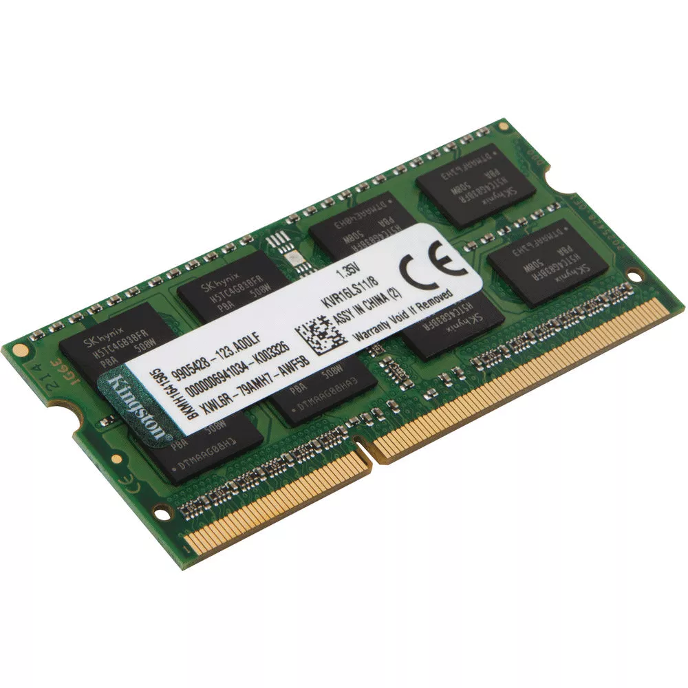 SODIMM 8GB 1600MHz DDR3L Non-ECC CL11 1.35V - KVR16LS11/8WP
