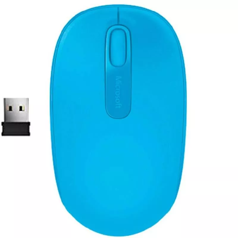 Mouse Inalámbrico Microsoft Mobile 1850 Cyan-Blue - U7Z-00055
