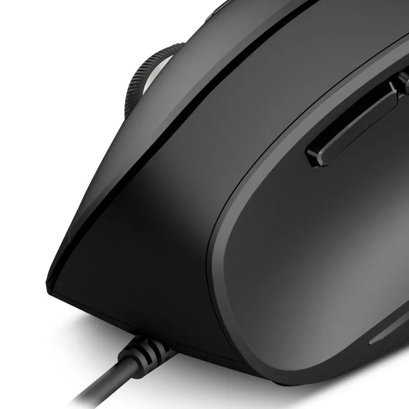 Mouse Vertical Optico Klip Wired USB Ultra Ergonomic - KMO-506