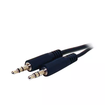 Cable de audio 3,5mm a 3,5mm M-M de 3 mts - 0150061