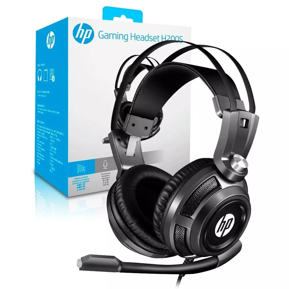Audifono Gamer HP On Ear H200S Plug Stereo