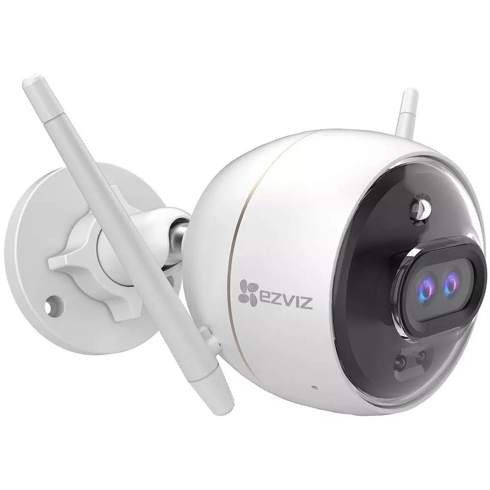 Cámara de seguridad EZVIZ C3X con Wi-Fi de doble lente inteligente para exteriores con AI Integrada full HD - EZ-C3XFHD
