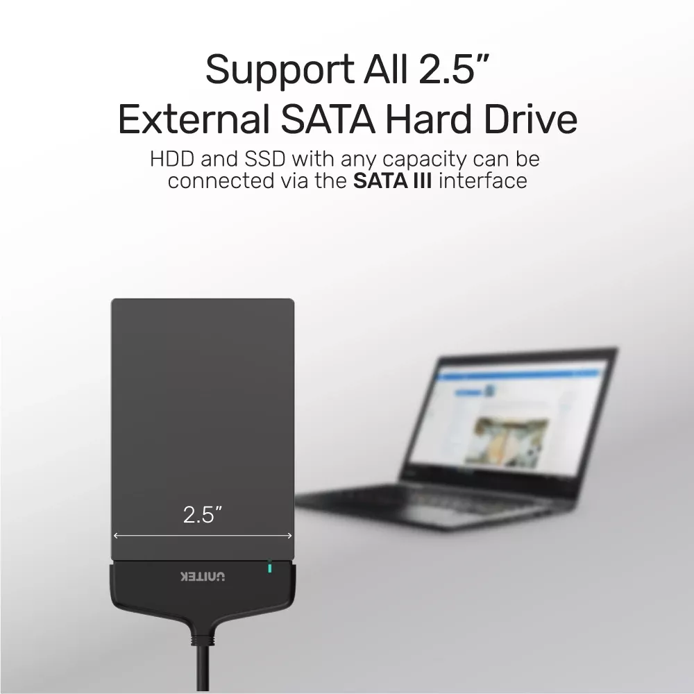 Adaptador USB 3.0 a SATA6G (solo para discos 2,5