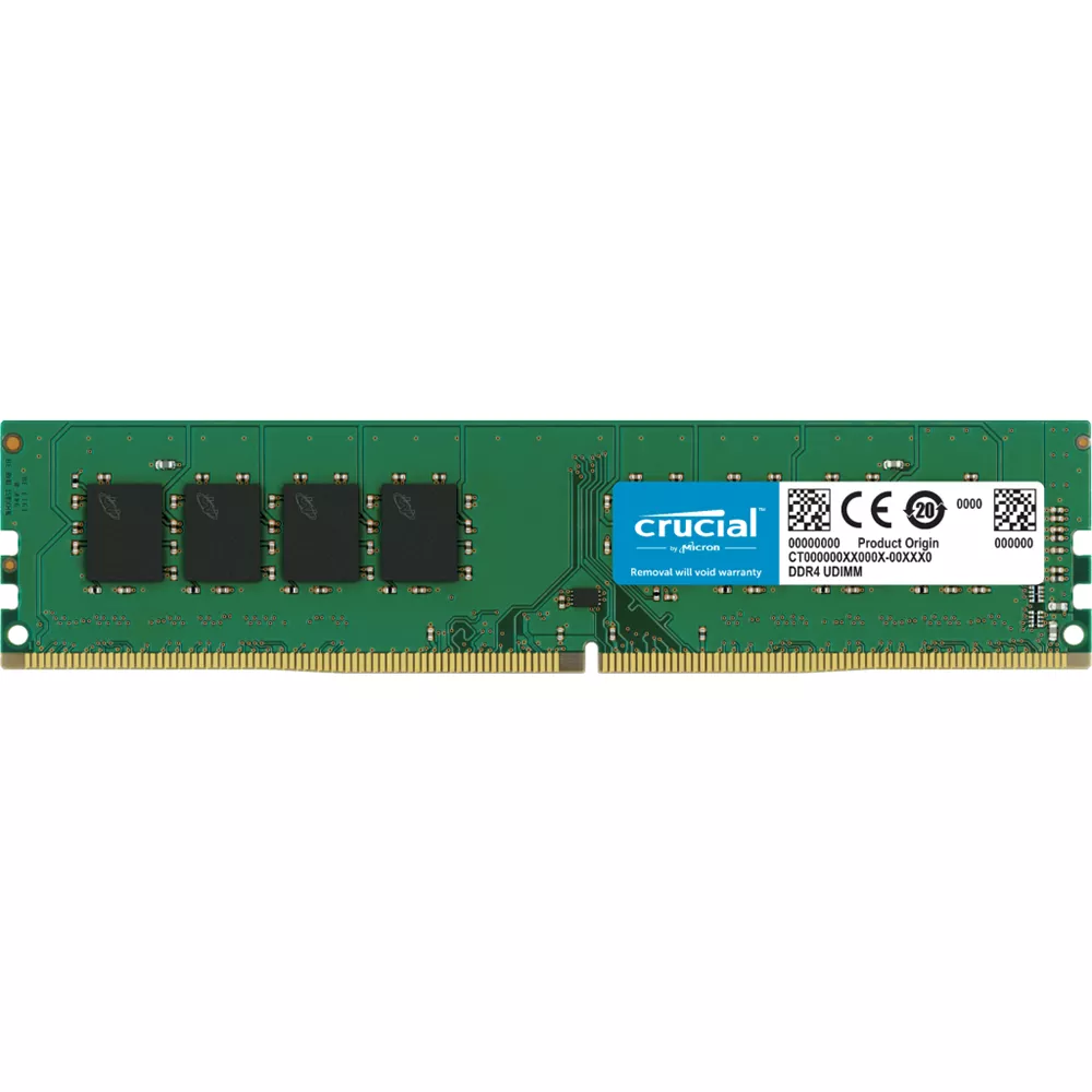 DIMM 32GB 2666MHz Crucial DIMM, 288-pin, Unbuffered, 1.2V - CT32G4DFD8266 