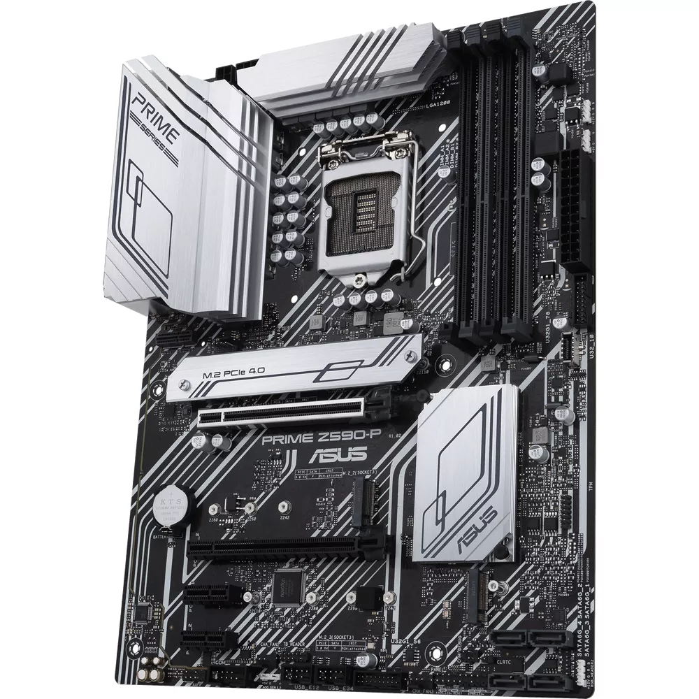 Placa Madre Asus Prime Z590-P, DDR4, LGA1200, PCI-e 4.0, ATX, M.2, Sata 6Gb/s, HDMI, DisplayPort - PRIMEZ590-P