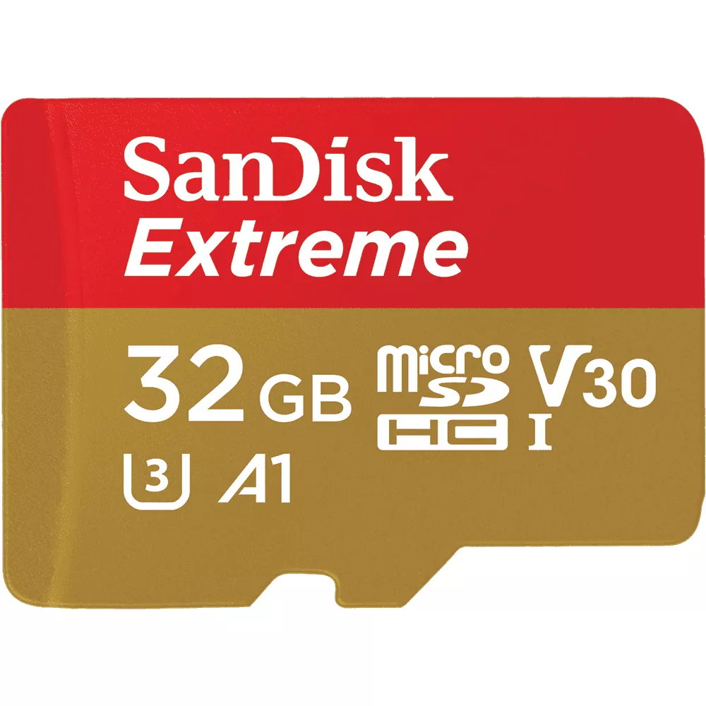 Memoria MicroSDHC 32GB Extreme UHS-I Clase 10, Lectura 100MB/s, Escritura 60MB/s - SDSQXAF-032G-GN6AA