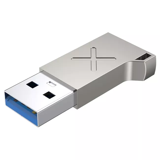 Adaptador USB tipo C hembra a USB 3.1 macho (tipo A), metalico / mod. A1034NI - 0060135