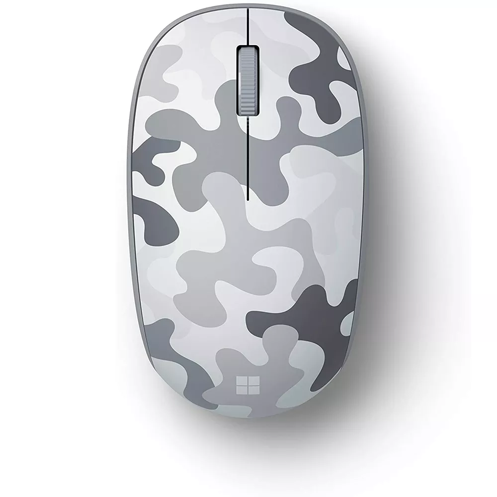 Mouse Microsoft Bluetooth Camuflaje Blanco - 8KX-00001 DDN22