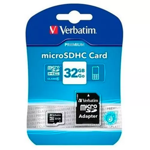 Memoria 32GB Verbatim MicroSD Class 10VTM - 103VB00003