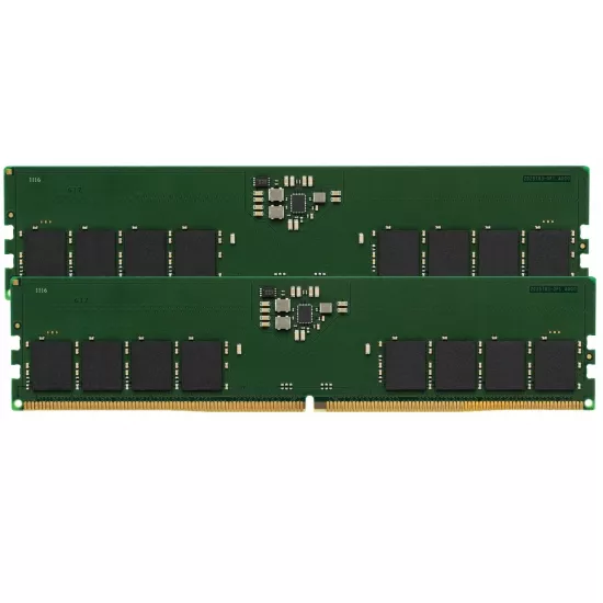 DIMM 32GB 4800MHz DDR5 Non-ECC CL40 (KIT 2 MEMORIAS DE 16gb DDR5-4800 CL40 SDRAM) 1Rx8 - KVR48U40BS8K2-32