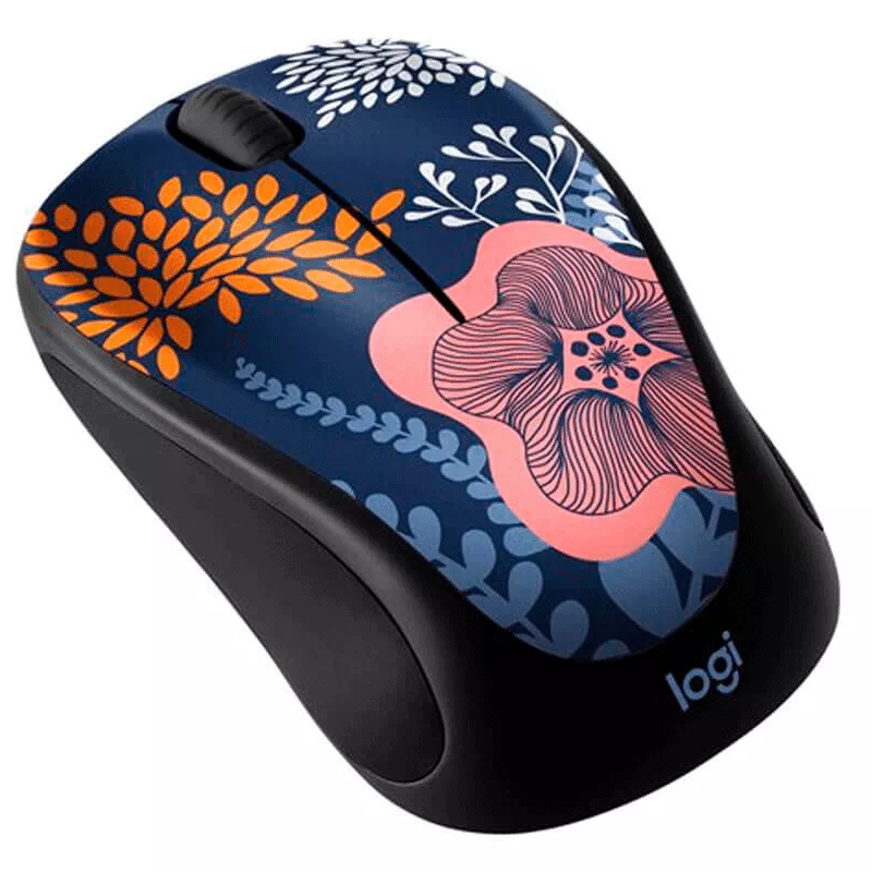 Mouse Logitech M317c Wireless Mouse Forest Floral AMR -  910-005756 BTSOF22