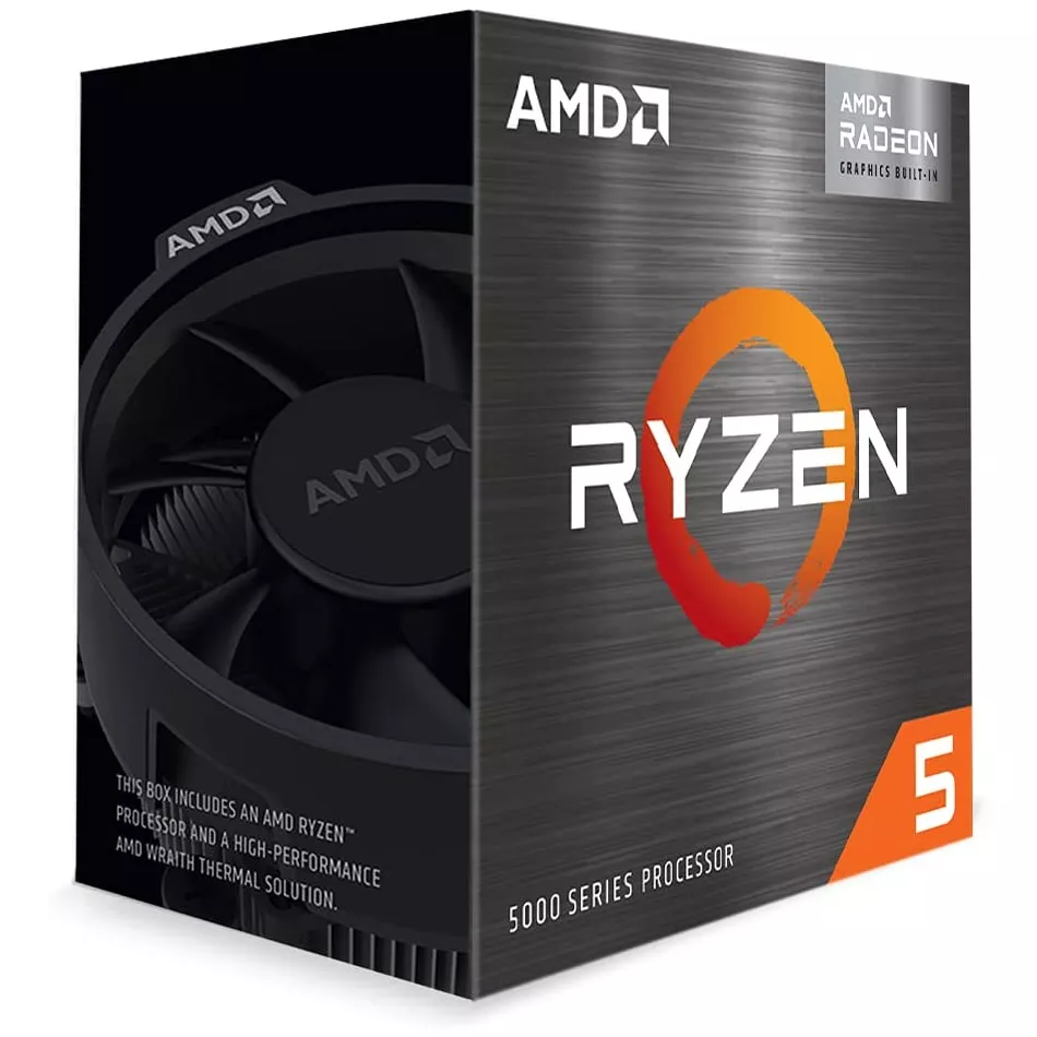 CPU AMD Ryzen 5 5600G w/ Wraith Stelath cooler pn: 100-100000252BOX