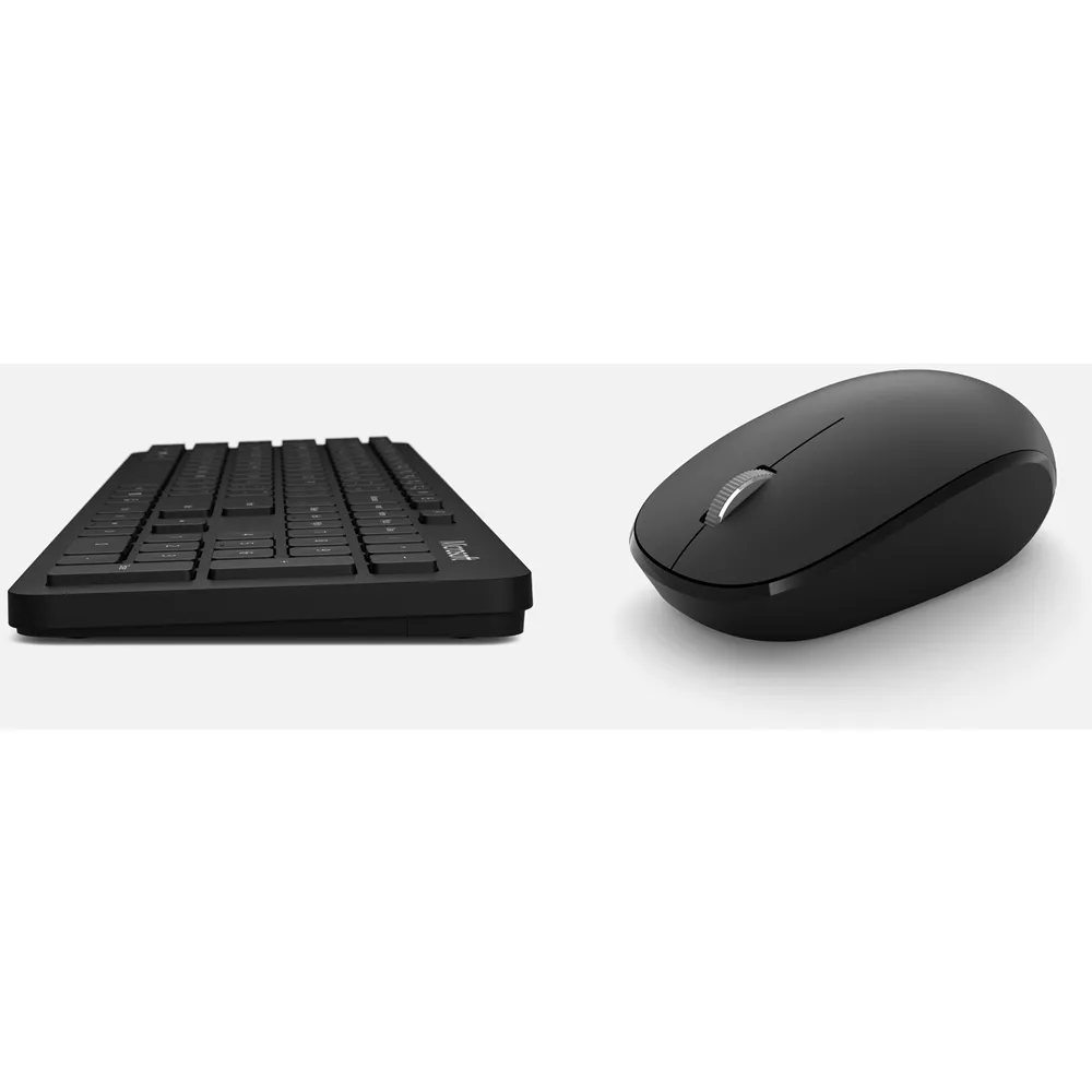 Combo Teclado Mouse Bluetooth Negro Microsoft - QHG-00003
