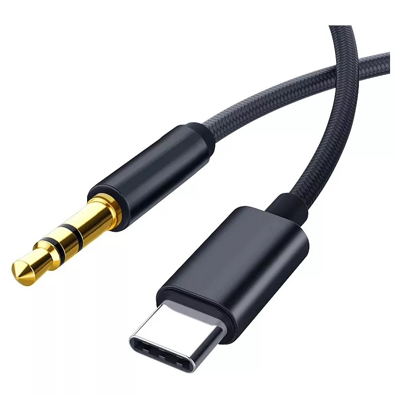 Cable USB Tipo C a Jack 3,5mm 1mts - 602630