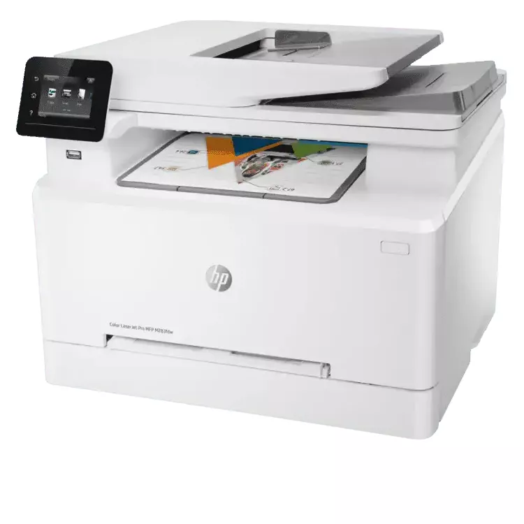 Impresora Multifuncional HP LaserJet Color Pro MFP M283FDW, WIFI, Hasta 21ppm  - 7KW75A