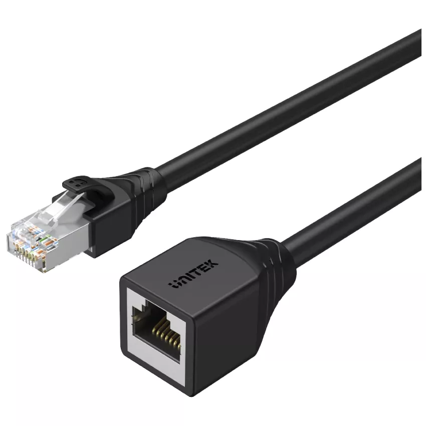 Cable extensor de Red Cat6 Macho - Hembra 1mts / mod. C1896BK-1M - 0210127