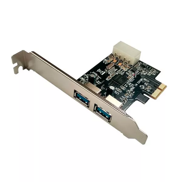 Tarjeta PCI express 2 puertos USB 3.0 con bracket low profile adicional / UT-PCI300 - 0200040