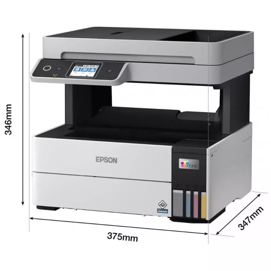 Impresora Multifuncional Epson EcoTank L6490, Color, Inalámbrico, Print/Copy/Scan/Fax -  C11CJ88303