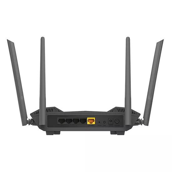 Router D-Link AX1800 MU-MIMO Wi-Fi 6, 1200Mbps, 4 Antenas, Negro - DIR-X1870
