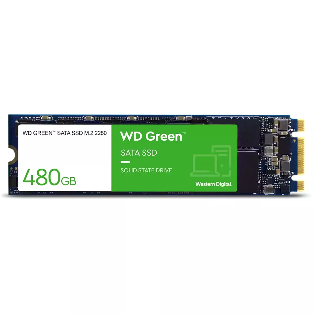 SSD 480GB Green 480GB M.2 Int Sata 3 3D - WDS480G3G0B
