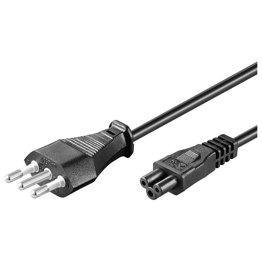 Cable de Poder Tipo Trebol 1,8Mts - 32CBLAC600