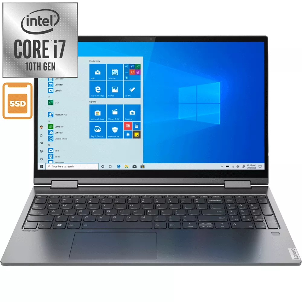 Notebook Yoga C740 i7-10510U 8GB 512SSD 15.6 