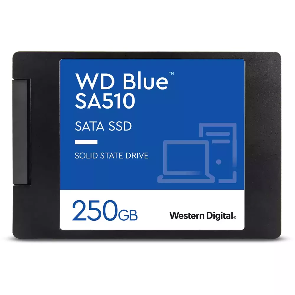 SSD 250GB WD Blue SA510 2.5 Int SATA 3D - WDS250G3B0A