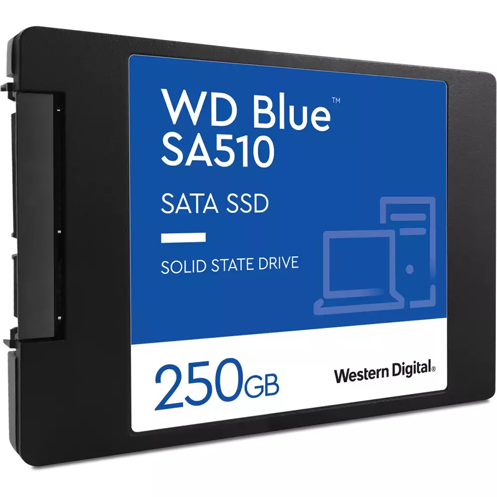 SSD 250GB WD Blue SA510 2.5 Int SATA 3D - WDS250G3B0A