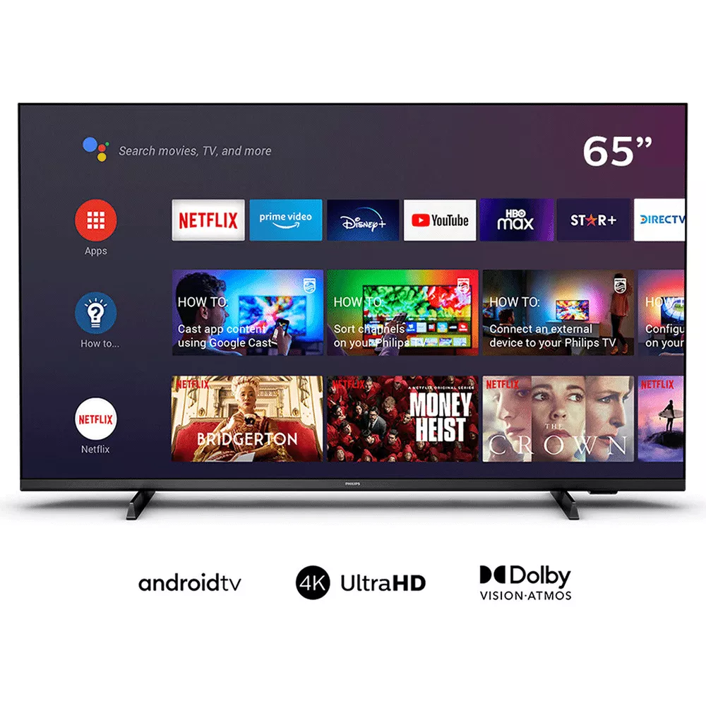Smart TV 4K Android TV LED UHD 65