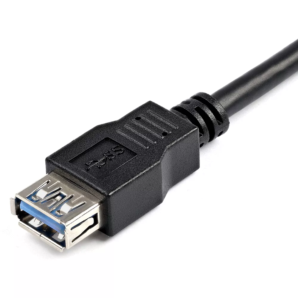 Cable de extensión USB 3.0 SuperSpeed ​​de 2 mts - USB3SEXT2MBK  