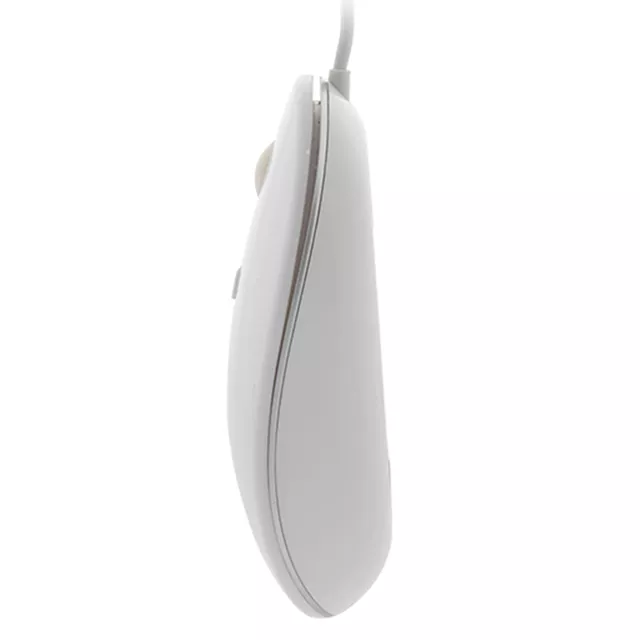 Mouse Klip Xtreme Klear  Alambrico 4 botones Blanco - KMO-201WH