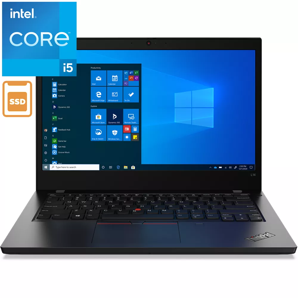 Notebook  ThinkPad L14 Gen 2, i5-1135G7, 8GB, SSD 512GB, 14