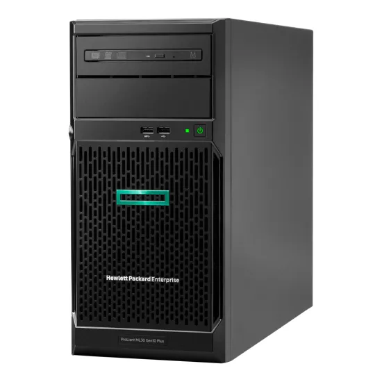 Servidor HPE ProLiant ML30 Gen 10 Plus, Xeon E-2314, Ram 16GB, Disco Duro 1TB, 350W, 4U - P44719-001