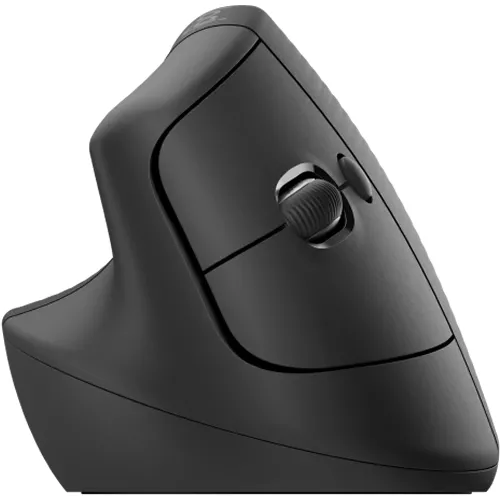 Mouse Ergonómico Logitech Lift, 6 Botones, 4000DPI, Bluetooth, Zurdo, Graphite/Black - 910-006467