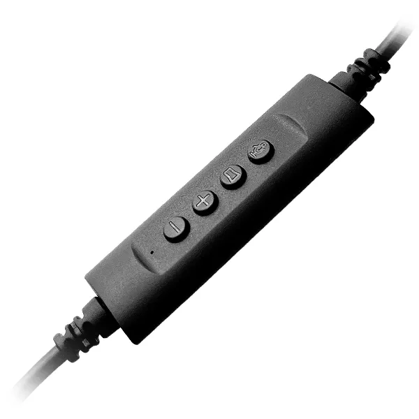 Audifono con Microfono Klearcom USB Negro KlipXtreme - KCH-510