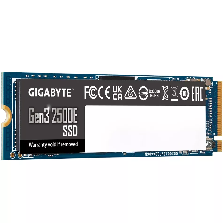 SSD 1TB M.2 GIGABYTE 2500E PCIe 3.0 x4 NVMe - G325E1TB