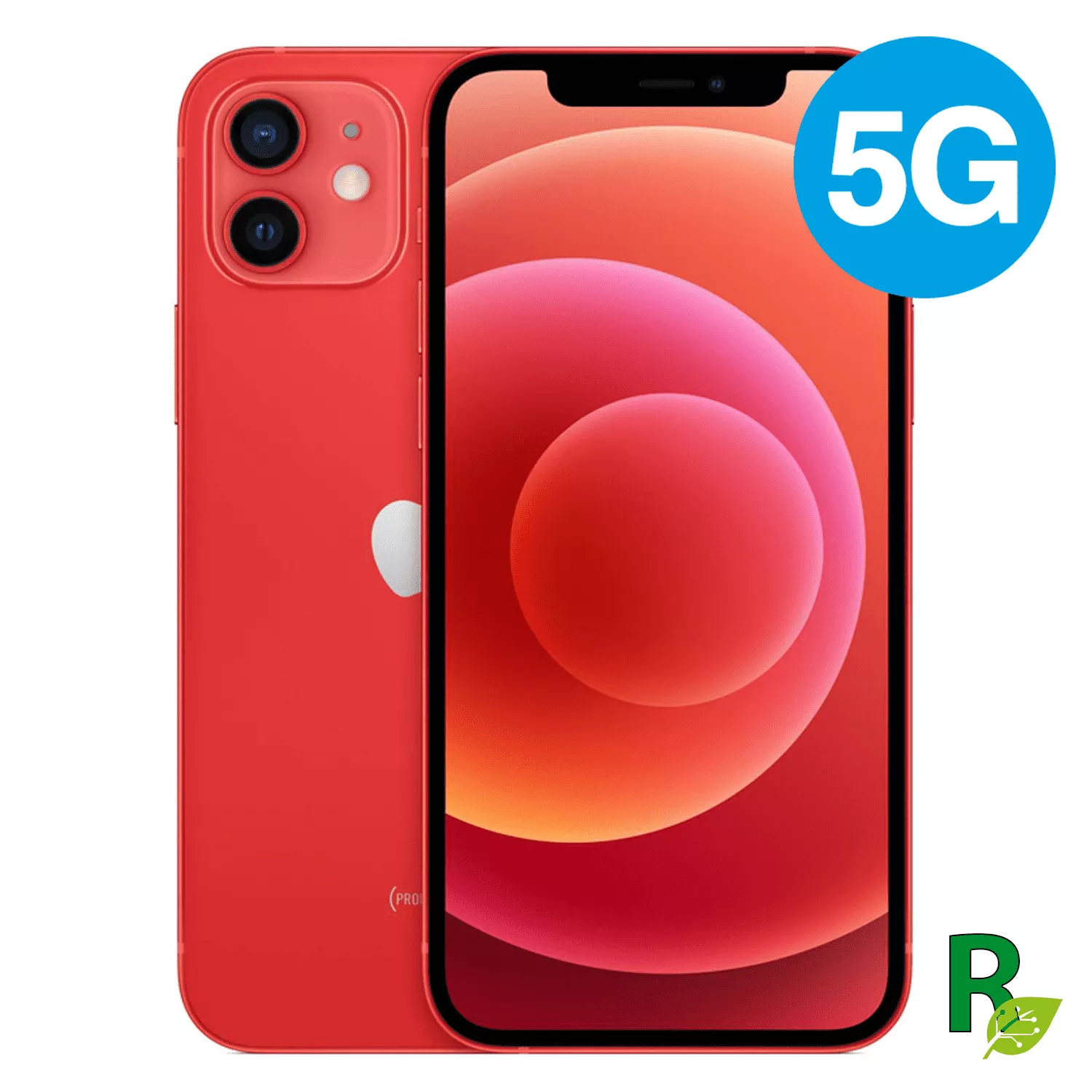 Celular Reacondicionado iPhone 12 64GB - Rojo - 12Red64AB - Cat. AB 1264IPH5