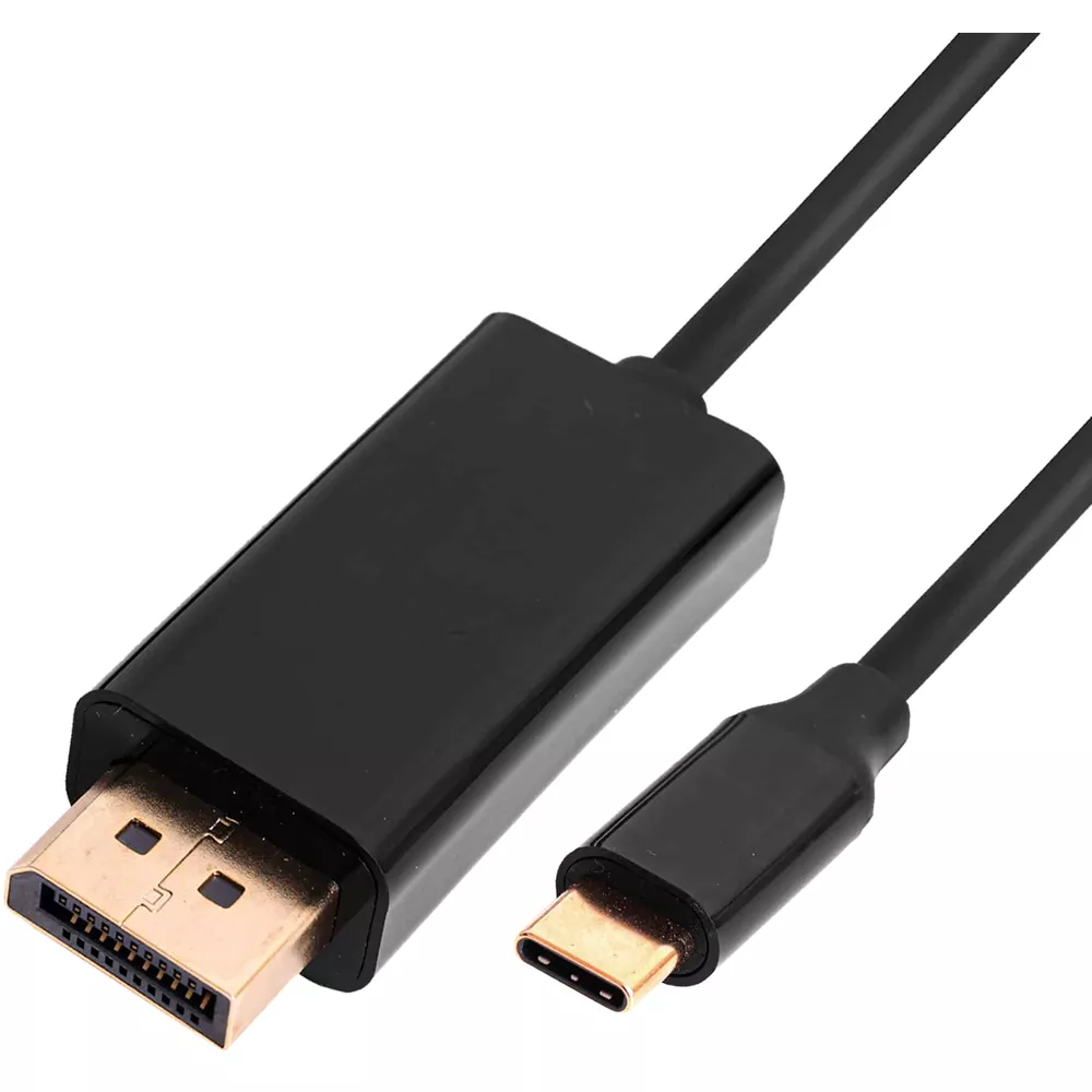 Cable USB Tpo C a DisplayPort 4K 60Hz Plug & Play 1.5 Mts - CB4059BK