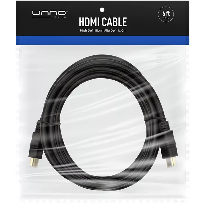 Cable HDMI a HDMI 1.8 Mts V1.4 Full HD 1080p 3D - CB4106BK