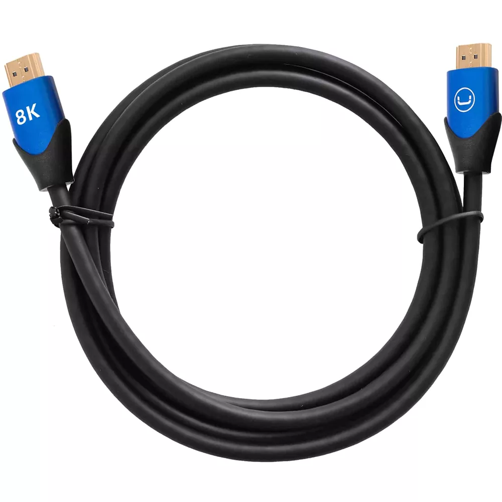 Cable HDMI a HDMI 1.8mts V2.1 8K a 60Hz  Conectores chapados en oro - CB4227BL