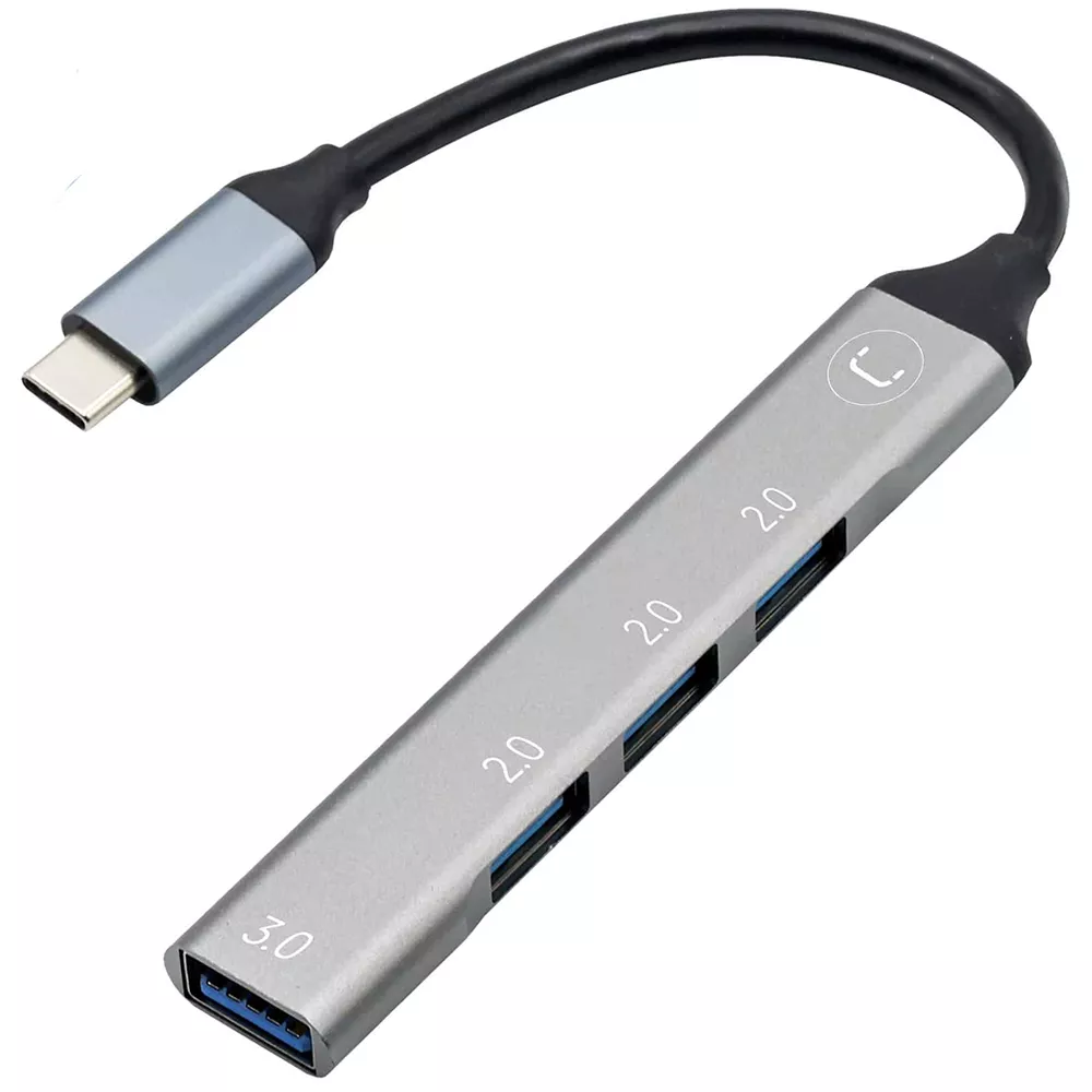 Hub USB de 4 Puertos USB C a USB A, hasta 5 Gbps (solo USB 3.0) - HB1013SV