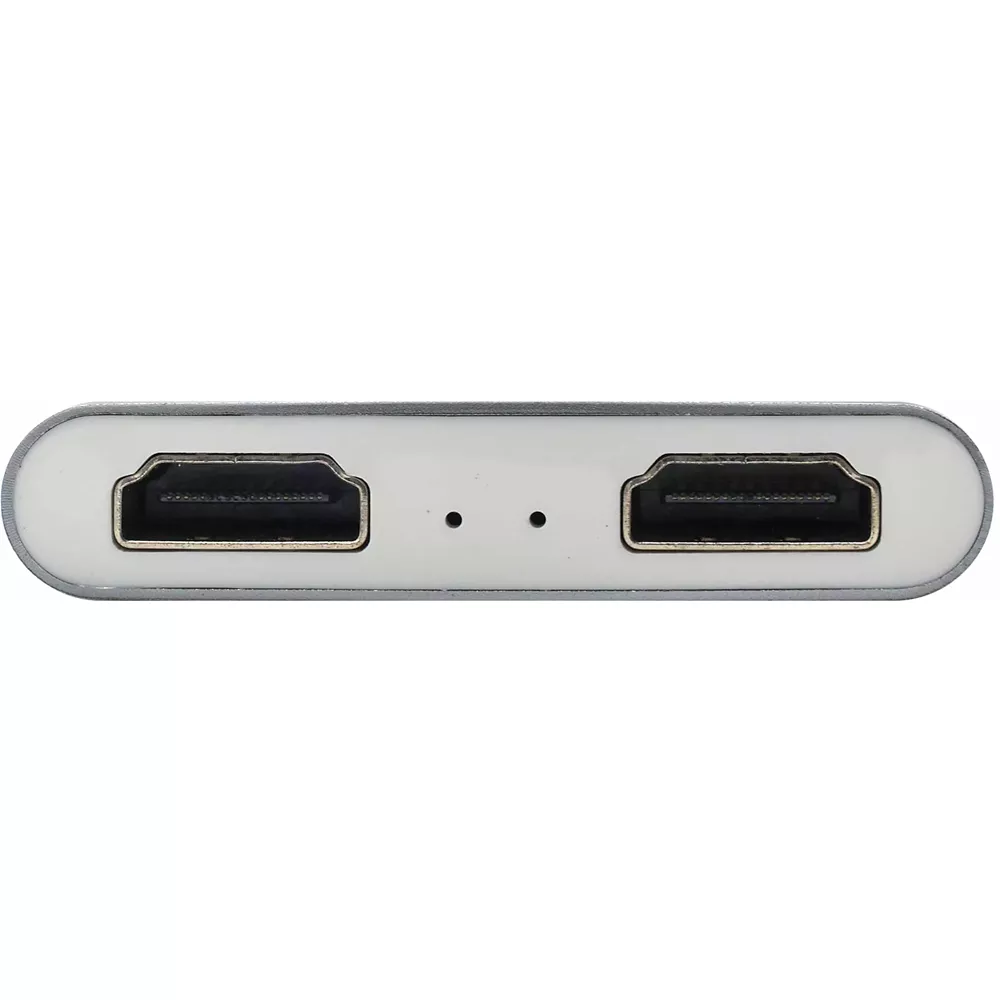 Adaptador de Puerto USB A a Doble HDMI carcasa de aluminio - HB1102SV